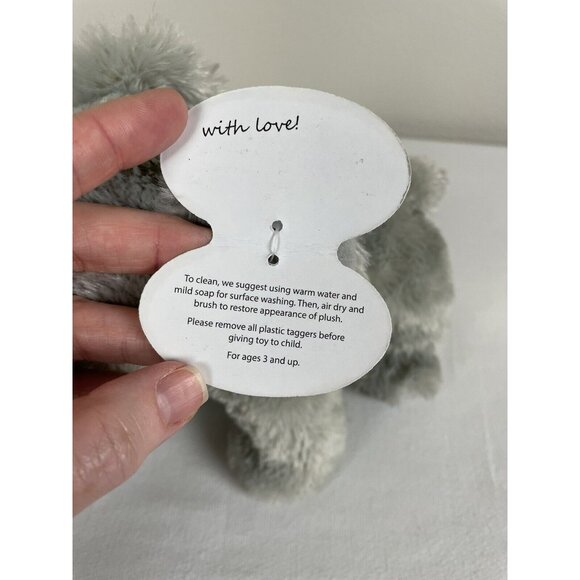 Wishpets Plush Winsome Elephant Super Soft Fuzzy Stuffed Animal Toy Tags 9” - Picture 7 of 10